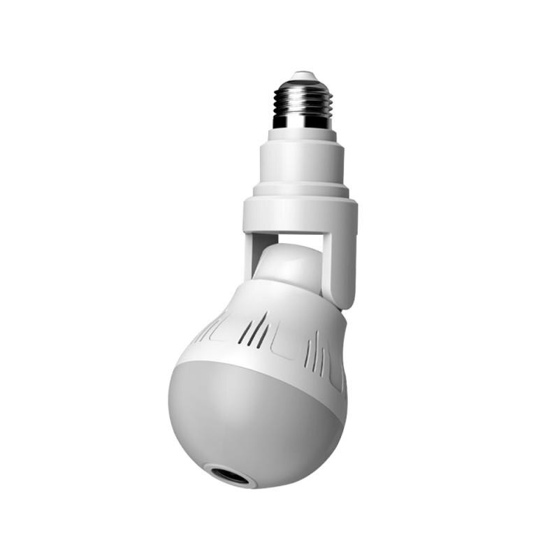 360° Panoramic Hidden Light Bulb Wifi Camera - JenJaz Collections