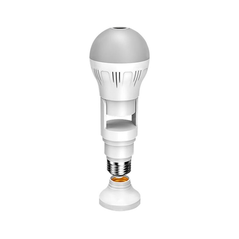 360° Panoramic Hidden Light Bulb Wifi Camera - JenJaz Collections