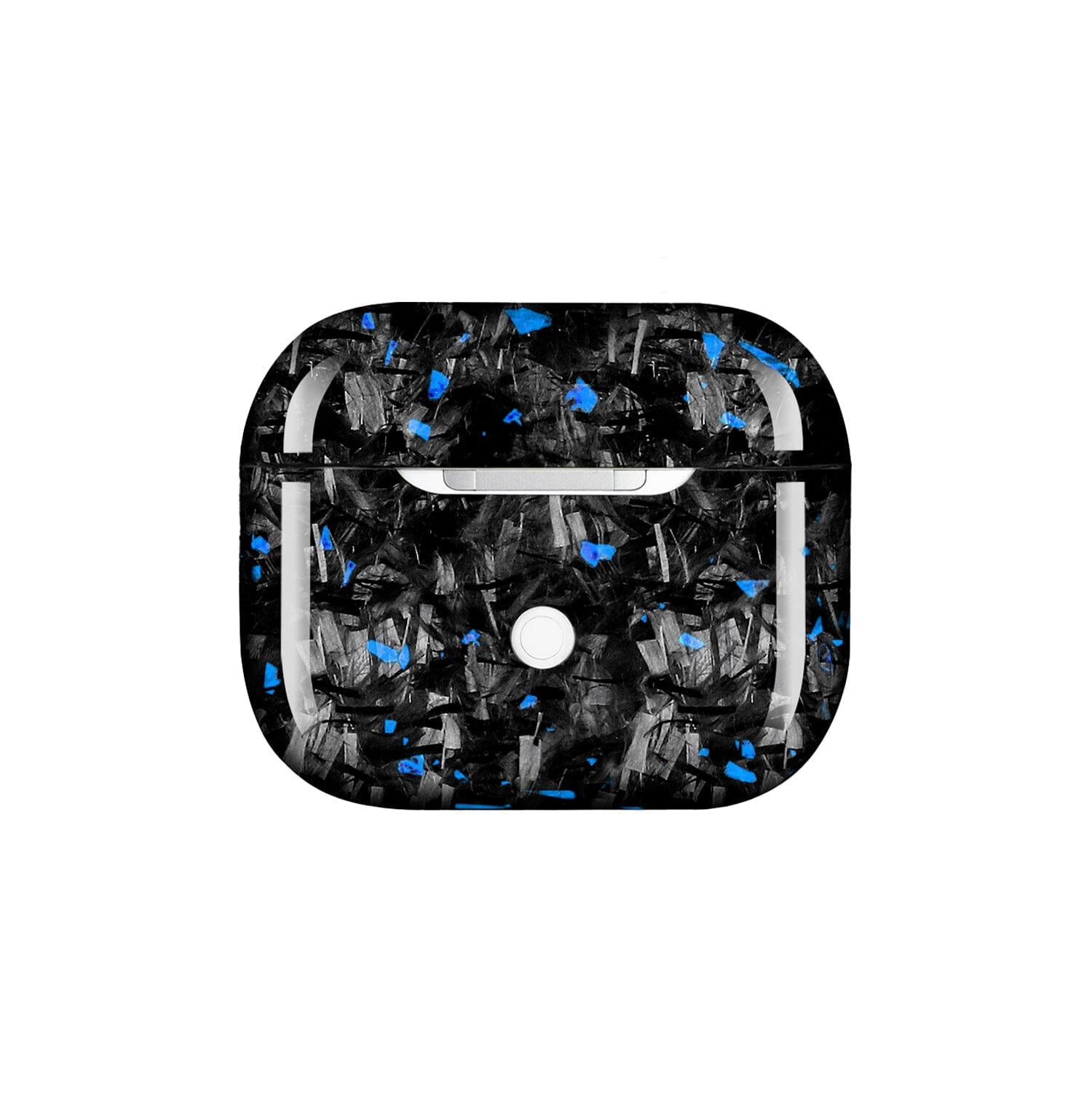 Apple AirPods | Blue Flake Forged Carbon Fiber Case - JenJaz Collections