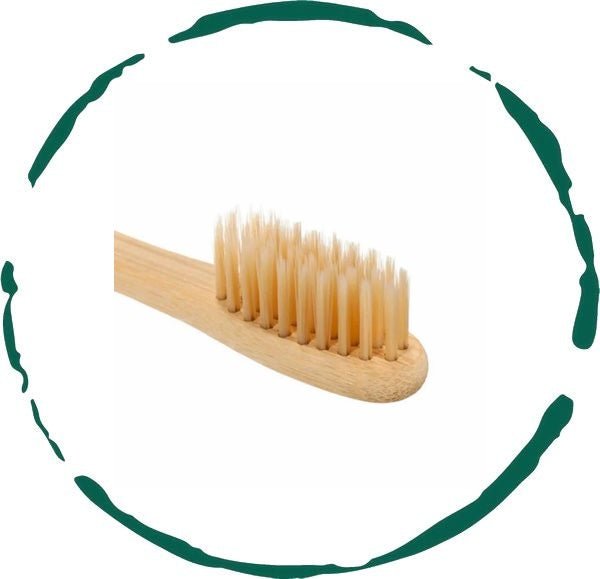 Bamboo Toothbrush. Soft, Eco - Friendly - JenJaz Collections
