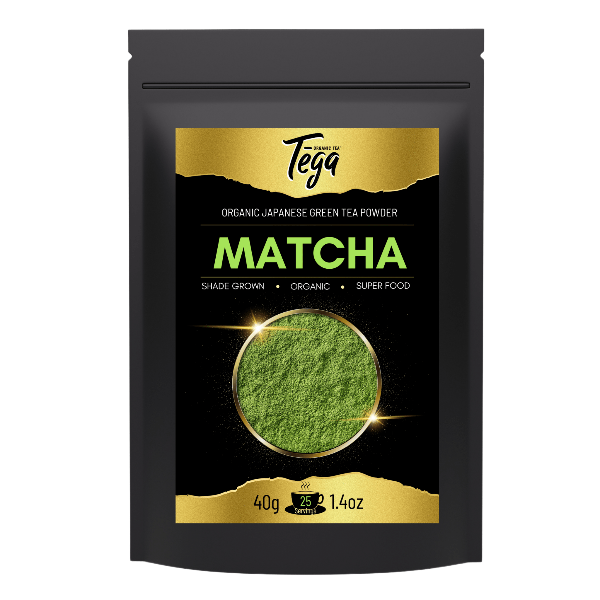 Tega Japanese Matcha 40g | Organic - JenJaz Collections